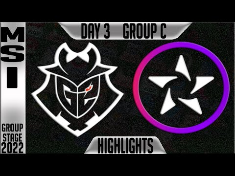 G2 vs ORD Highlights | MSI 2022 Day 3 Group C | G2 Esports vs Order