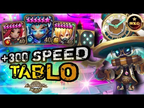 SUPER FAST COMBO WITH TABLO IN RTA SUMMONERS WAR