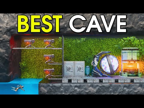 I Claimed The World's Best Unraidable Cave In ARK Solo