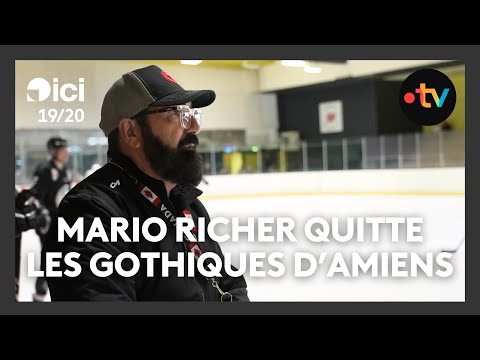 L’entraîneur de hockey sur glace, Mario Richer, quitte les Gothiques d’Amiens