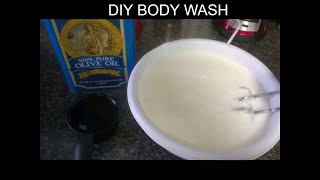 MAKING BODY WASH AT HOME WITH BAR SOAP!