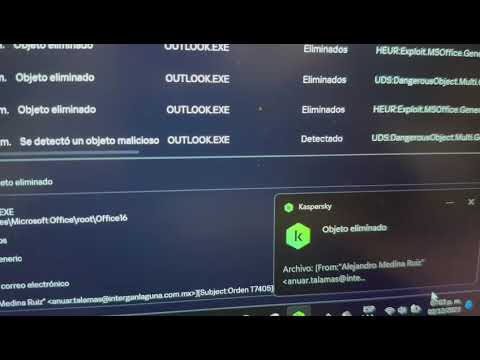 Video de un caso real: el antivirus revisa un equipo y aísla las amenazas que encuentra