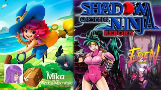 Let's play anime action: Shadow of the Ninja - Reborn/Mika and The Witch's Mountain/Eden Genesis