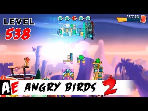 Angry Birds 2 LEVEL 538 / Злые птицы 2 УРОВЕНЬ 538