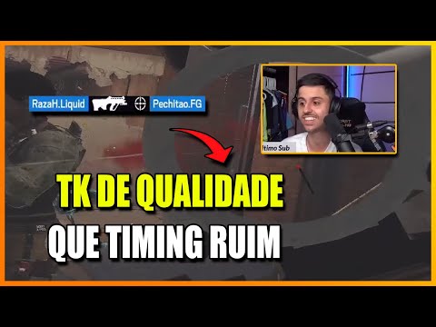 RAZAH DANDO TK NO PECHITO E ELE FICOU PÁ! FOI NO TIMING DEMAIS - R6 CLIPS
