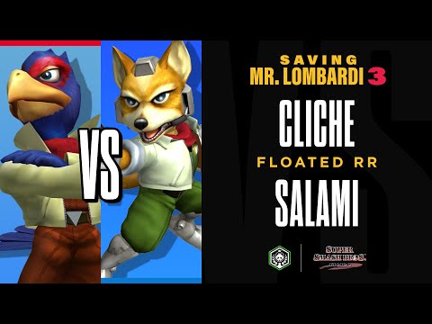 SAVING MR. LOMBARDI 3 - Cliche (Falco) vs Salami (Fox) - SSBM - Floated RR