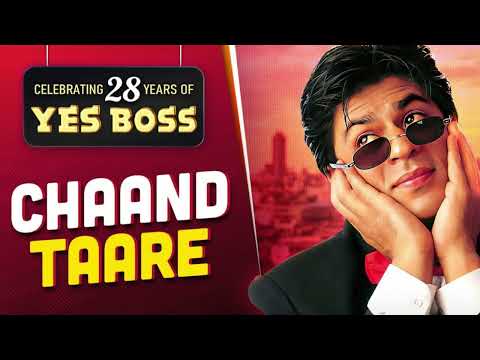Chaand Tare - | Shah Rukh Khan & Juhi Chawla | Yes Boss | 90's Songs