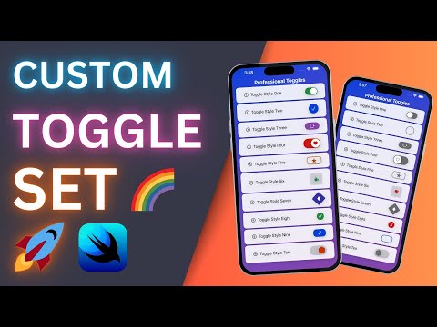 🔥 SwiftUI Ultimate Toggle Set 🚀 | 10 Custom Animated Toggles with Stunning UI & Effects 🔥