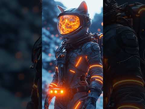 Katzen auf Sci-Fi-Weltraumabenteuer | Transformation | Missionen im All 05