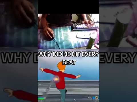 WHY DID HE HIT EVERY BEAT #funny #memes #fortnite #dance #lol #emote #fyp