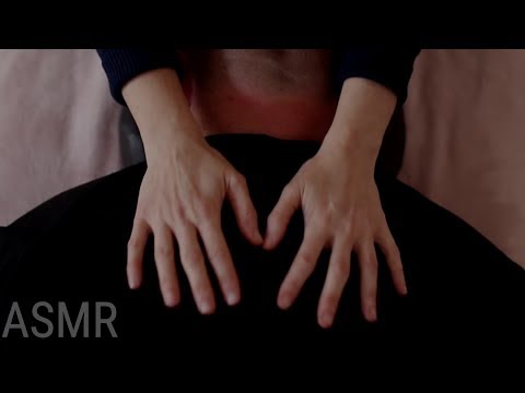 ASMR Back Massage for sleep - soft spoken