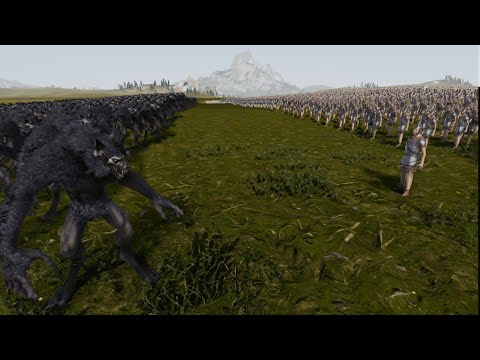 10,000 Roman archers Vs 5000 Werewolves | SUBSCRIBE ⚒️ULTIMATE EPIC BATTLE SIMULATOR 2 | UEBS 2