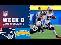 Patriots vs. Chargers Week 8 Highlights | NFL 2021