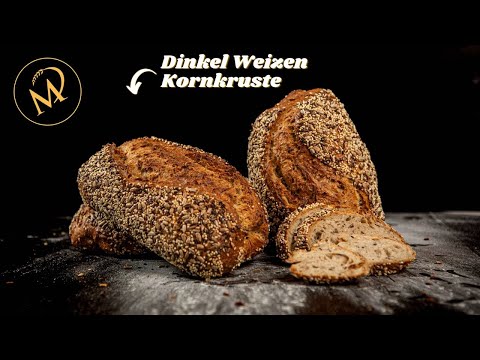 Dinkel Weizen Kornkruste - Perfektes Dinkel Körnerbrot selber backen