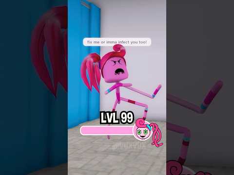 When WIFE Turns Into MOMMY LONG LEGS In Roblox Brookhaven! #roblox #shorts