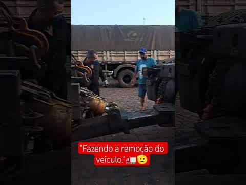 Cachoeira Alta -206.(GO)fazendo a remoção do veículo. 🚛🫡