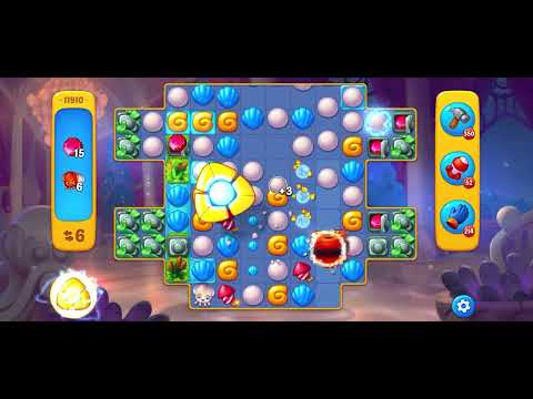 Fishdom level 11910 no boosters フィッシュダム ノーマル