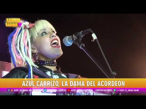 Azul La Dama del Acordeón  - La Nueva Casona Tv - Domingo 26 de Agosto 2018