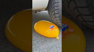 BIG EGG COCA COLA BALLOON VS CAR, Coca Cola Zero, PowerAde, Fanta, Sprite, Fruko and Mentos Diff Und