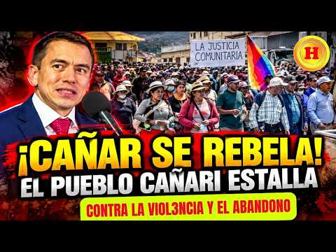 Estalló el Cañar: miles marchan a Azogues y desafían el silencio ante la delincu3ncia sin control