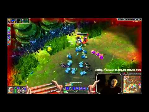 Best Rengar highlight top lane jump bush++Liên minh huyền thoại