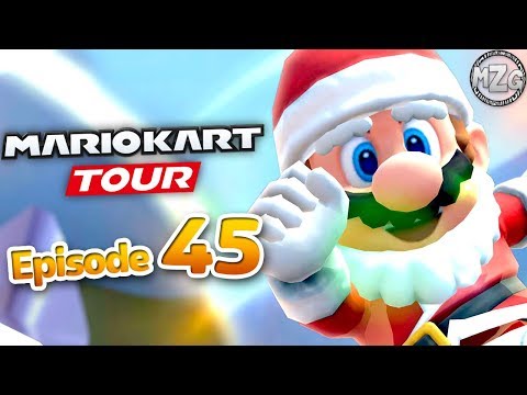 Santa Mario! Winter Tour! - Mario Kart Tour Gameplay Walkthrough Part 45