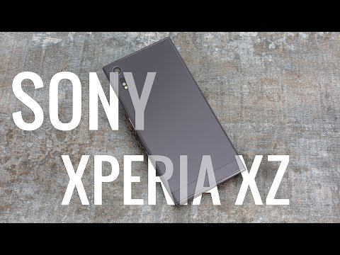 Sony Xperia XZ design and camera