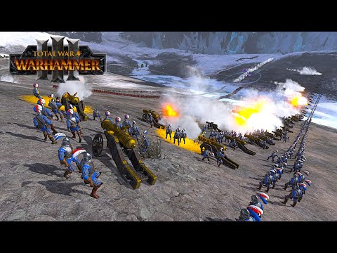 Bretonnia vs Greenskins - Guns of Bretonnia 4 Mod | Total War WARHAMMER3 Thrones of Decay | 4K