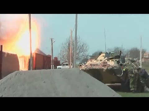 How Russian police deal with barricaded suspects