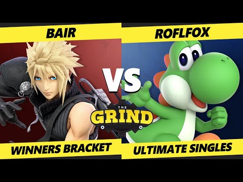 The Grind 130 Online Winners Round 1 - bair! (Cloud) Vs. Roflfox (Ike, Yoshi) Smash Ultimate - SSBU