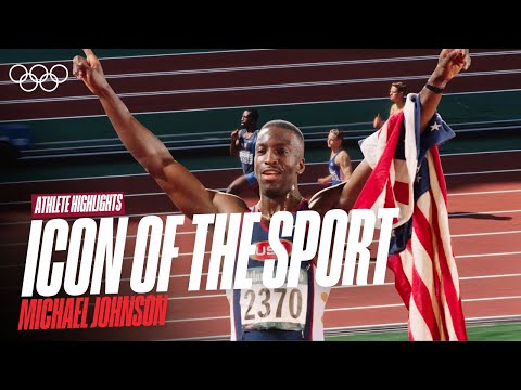 🥇 Born Winner! 🇺🇸 Michael Johnson | All Individual Olympic Medals 🤩💫 | Athlete Highlights