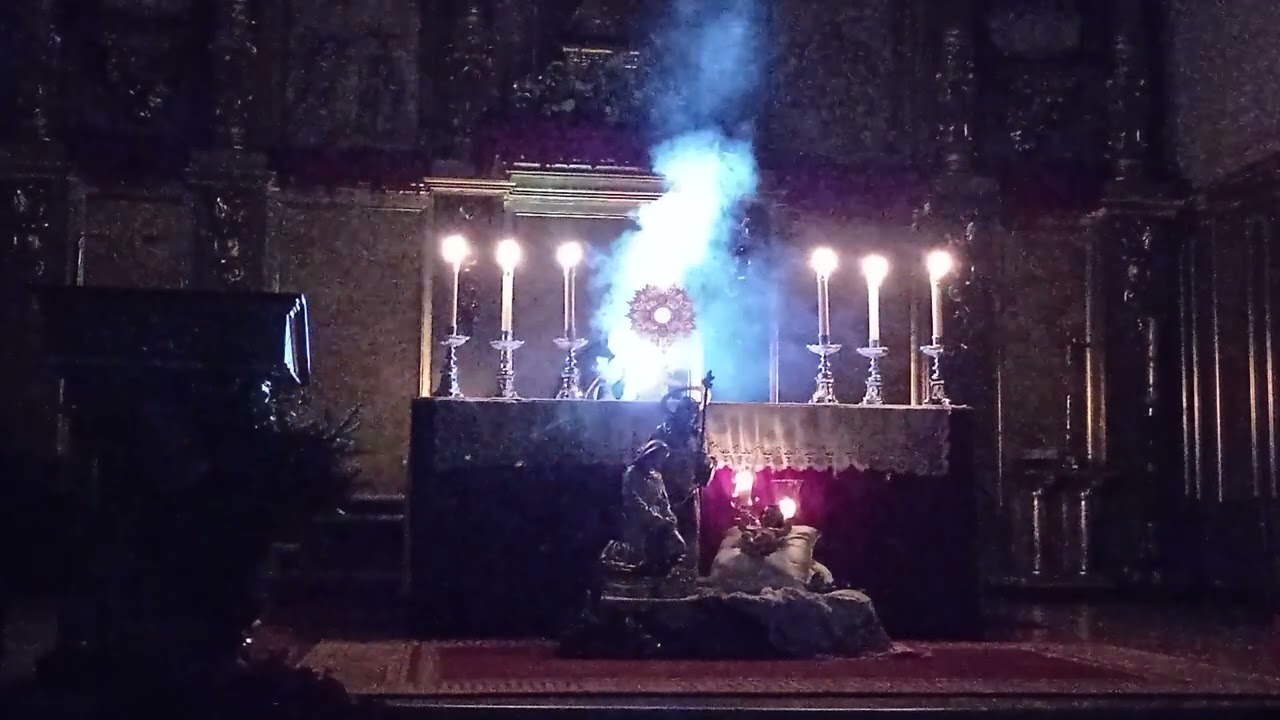 Vela del Santísimo, enero 2025. "Hemos venido a adorarlo"