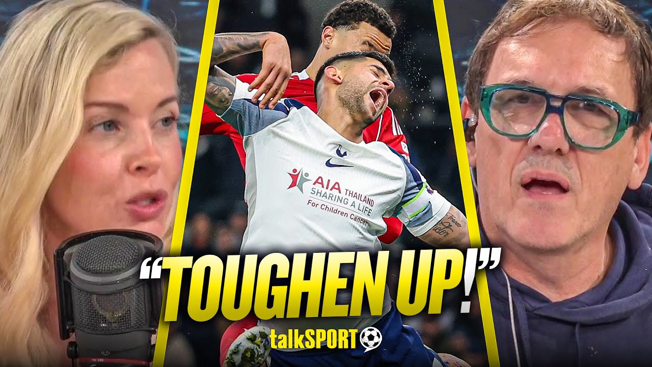 "IT'S SO EMBARRASSING!" Shebahn Aherne & Tony Cascarino SLAM Cristian Romero's PLAY-ACTING!