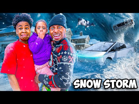 WE SURVIVED A SNOW STORM…❄️😱