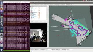 Auto navigation and mapping with RTABMAP & ROS in messed office