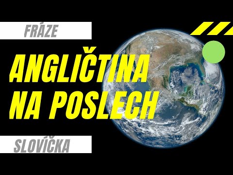 Angličtina na poslech - použití ve větách - pro začátečníky (slova a fráze)
