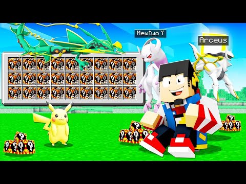 ABRINDO LUCKY PIXELMON EM BUSCA DE LENDÁRIOS - Pixelmon Ep.25 ‹ EduKof Games ›