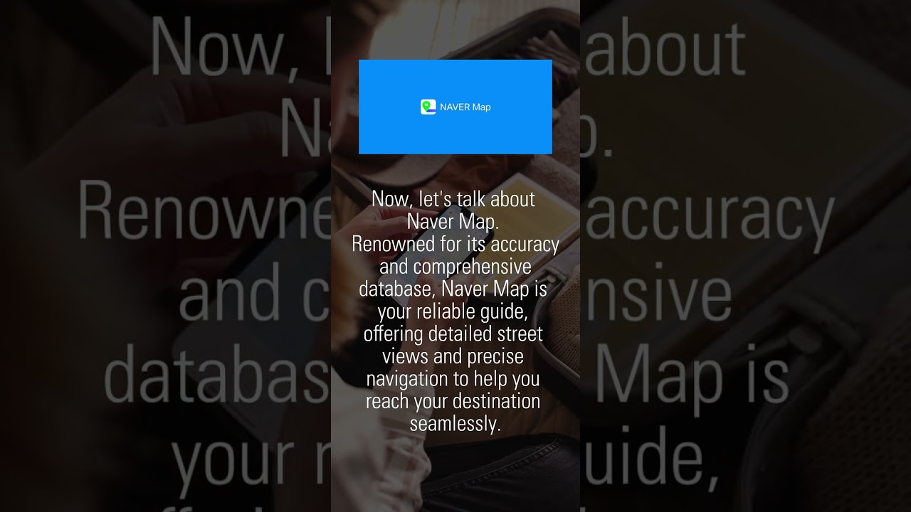 🗺️ Map apps in South Korea: NAVER MAP and KAKAO MAP 🗺️