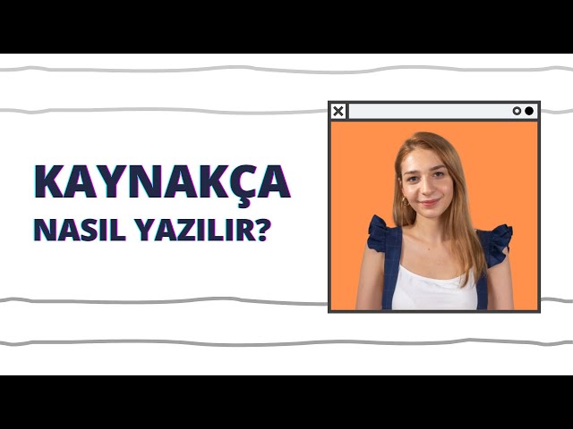 kaynakca nasil yazilir iienstitu