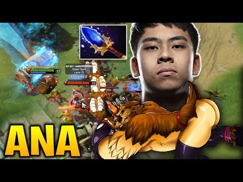 Ana Earthshaker with Aghanim's Scepter - TI Champion 2018 Slam Dunk