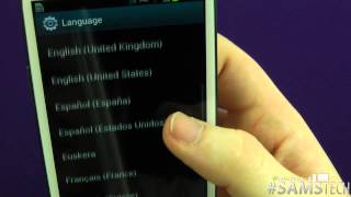Samsung Galaxy S3 - Languages