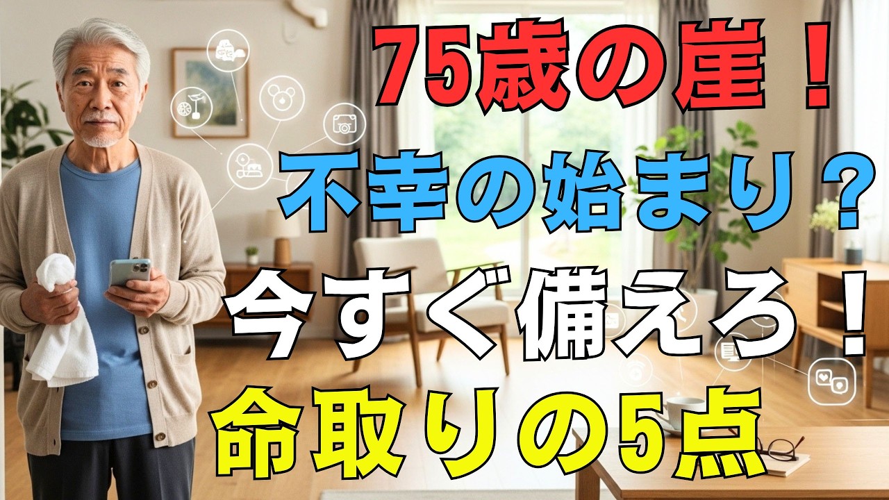 ※要注意※ 75歳で一気に老ける人は「これ」を知りません。寿命を左右する5つの真実