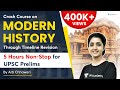 Crash course on Modern History through Timeline | UPSC Prelims 2021 | 5 hours non-stop marathon
