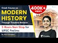 Crash Course On Modern History Through Timeline UPSC Prelims 2021 5 Hours Non Stop Marathon