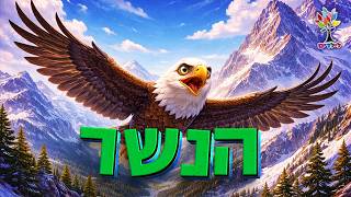 חיות לילדים | נשר 🦅 - עולם החיות - בהמחשת AI מיוחדת (ארגון ענפים) - התמונה מוצגת ישירות מתוך אתר האינטרנט יוטיוב. זכויות היוצרים בתמונה שייכות ליוצרה. קישור קרדיט למקור התוכן נמצא בתוך דף הסרטון