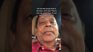 His eyes really said it all 🫶🏾😭 #shorts #whitehouse #dad #emotional