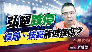 弘塑跌停，緯創、技嘉能低接嗎？｜台股攻略｜劉烱德 (圖)