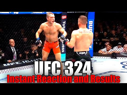 UFC 324: Reaction and Results