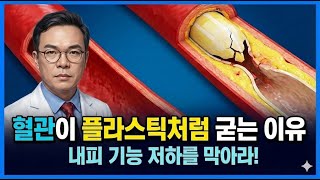 혈관이 플라스틱처럼 굳는 이유: 내피 기능 저하를 막아라