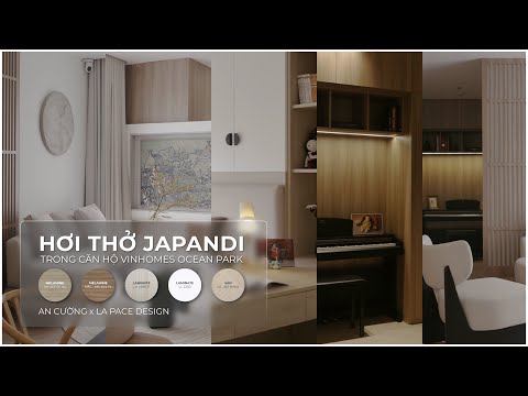 Hơi Thở Japandi Trong Căn Hộ Vinhomes Ocean Park | An Cường x La Pace Design